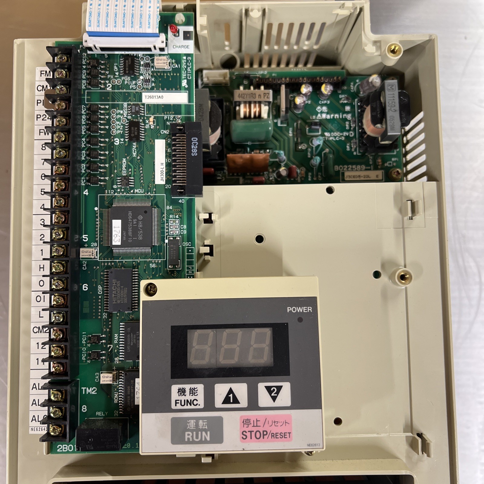 MINT YEAR 2000 Fanuc Laser Hitachi JH300 8LF2 JH300 IGBT INVERTER Tested