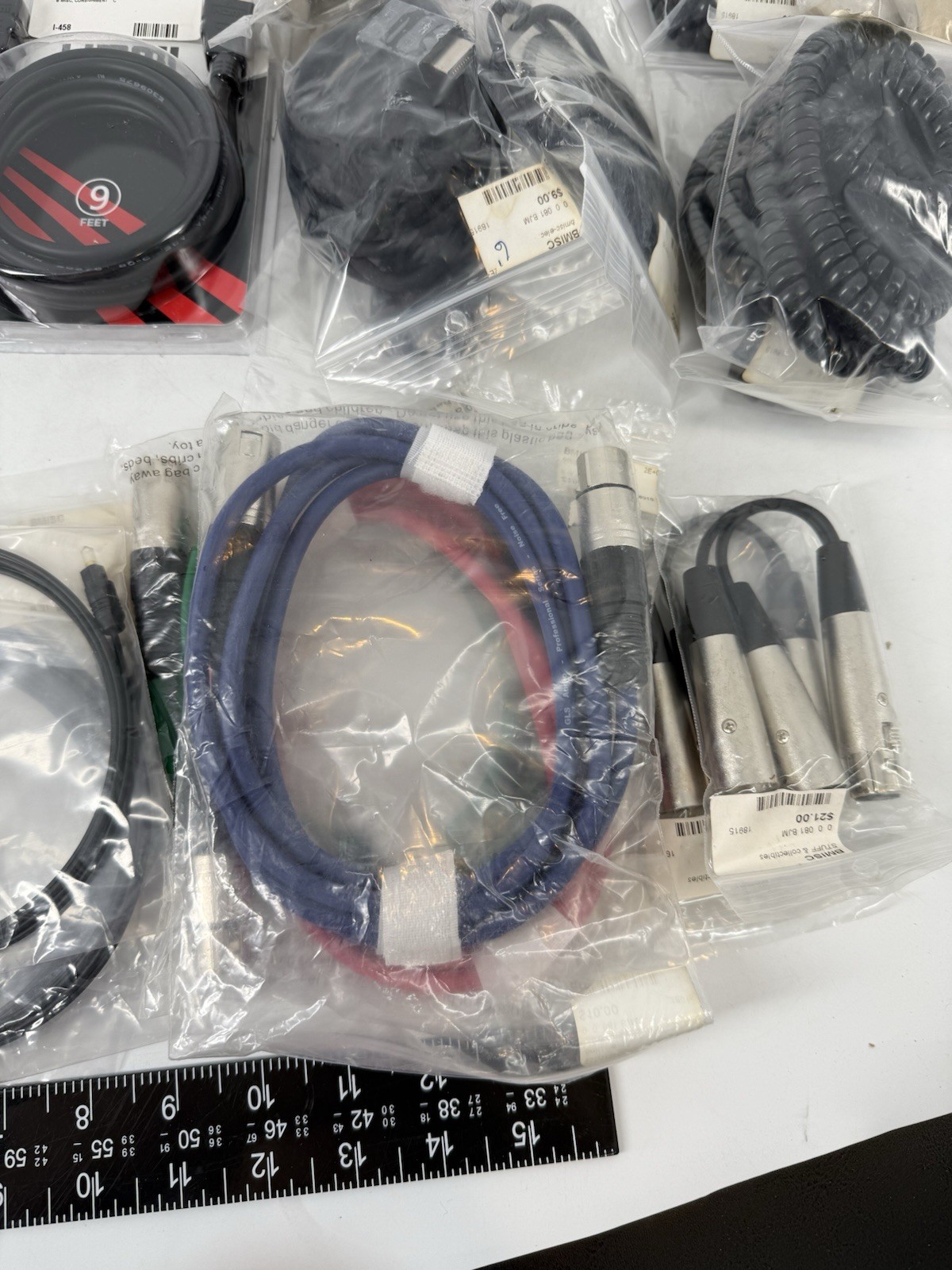 Electronics cables connectors parts for: radios computers games ELECLOT#2