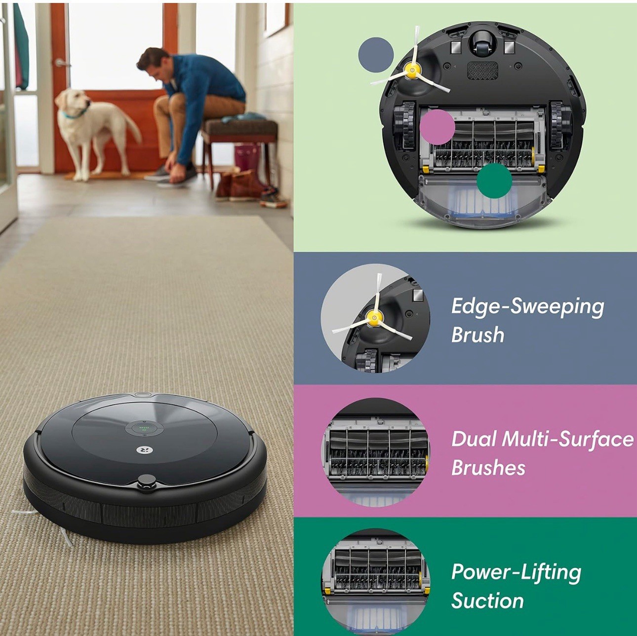 iRobot Roomba 692 Robot Vacuum – Wi-Fi Connected, Personalized Cleaning