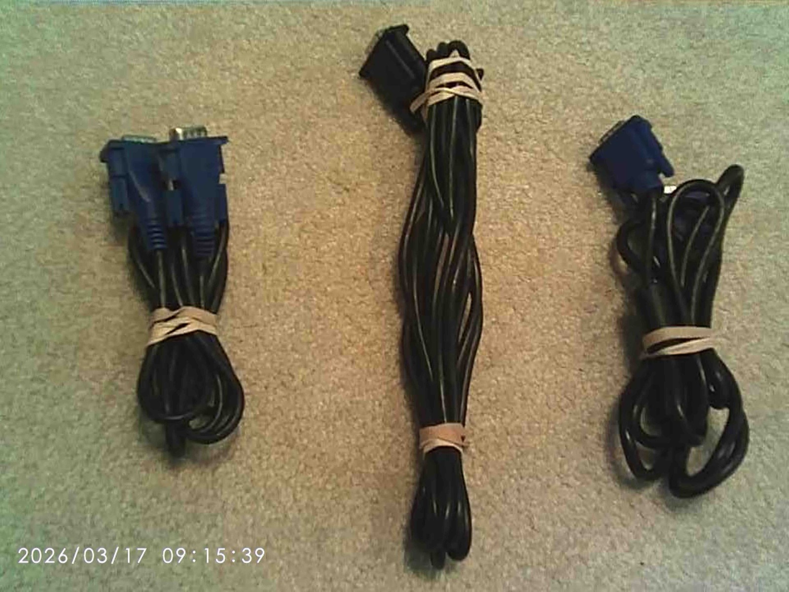 20 EXT CORDS; ELECT 3 & 2 PRONG; COMPUTER HDMI, VGA, ETHERNET, TELEPHONE