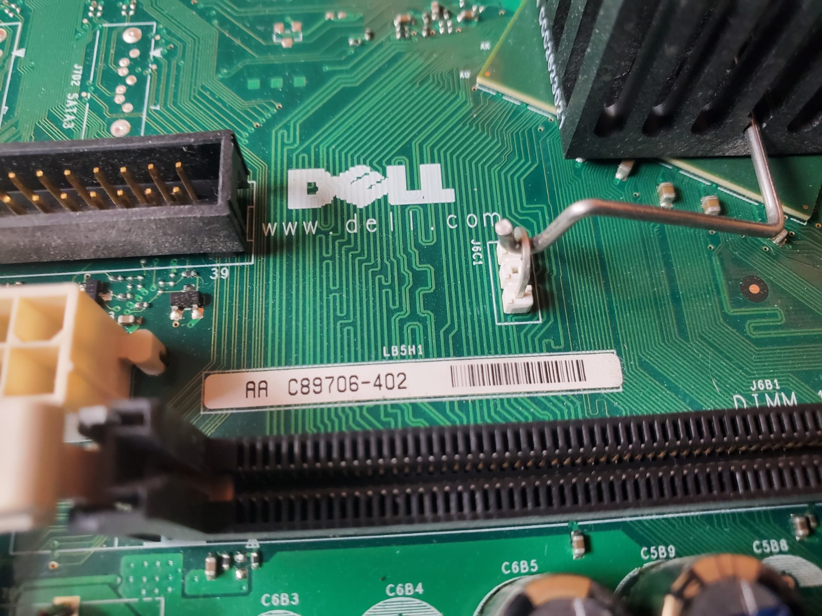 Dell Dimension E310 Motherboard (CN-0JC474) 1GB RAM, (SL729) pentium 4 Cpu.