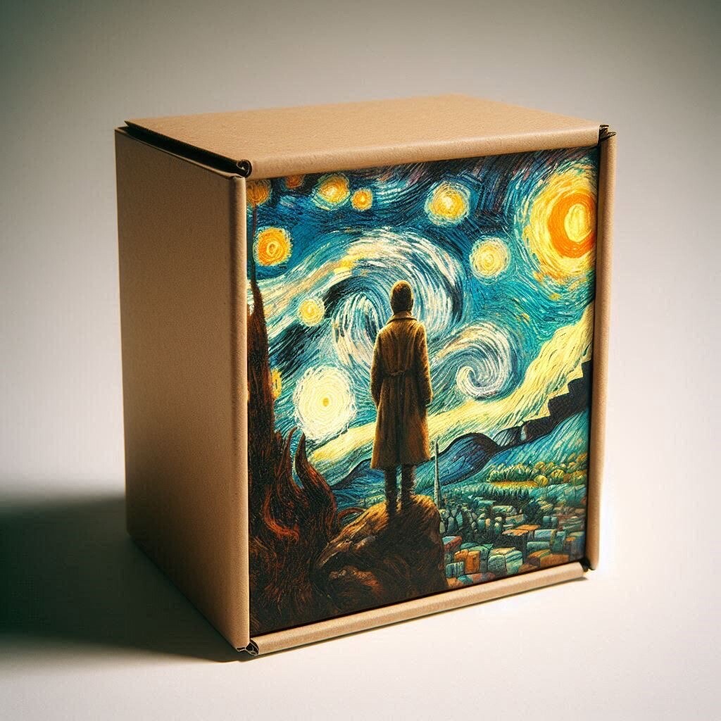 NEW MYSTERY Fun Christmas Gift 25 Acrylic Painting box LUCKEY BOX 2025 12 X 12