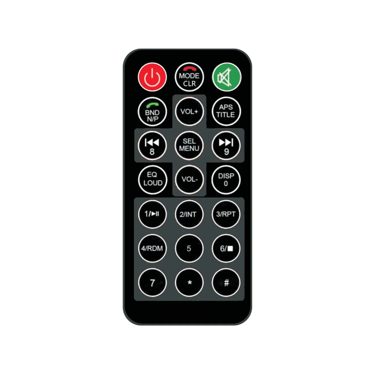 Blaupunkt Detachable Face Mechless AM/FM Receiver with Bluetooth USB/SD Inputs