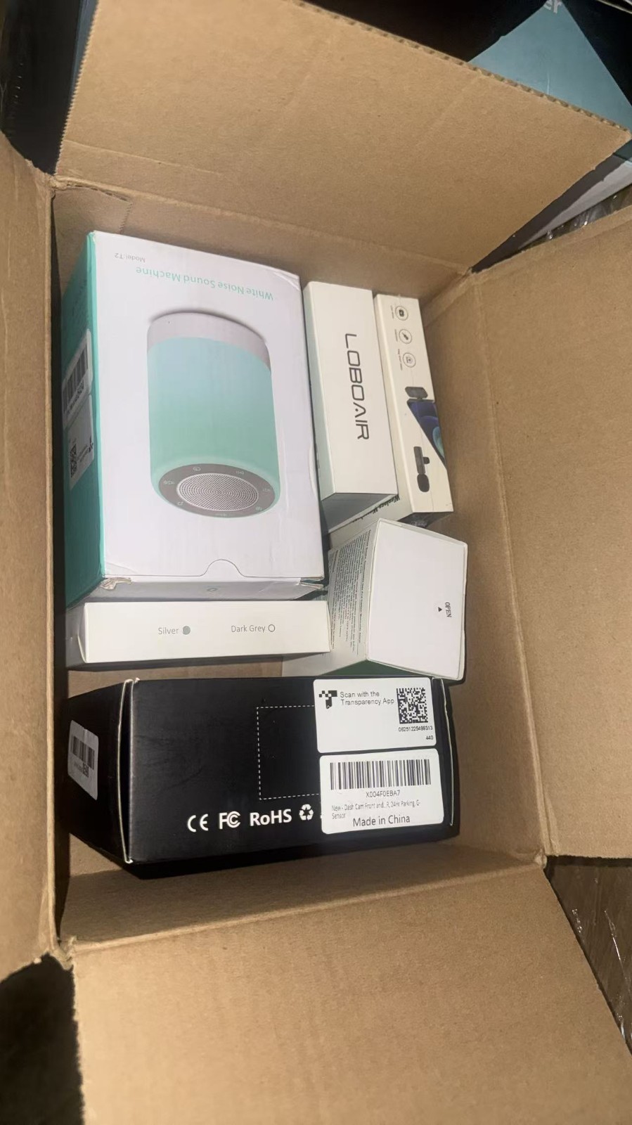 Tech Mystery Box – 5–8 Random Gadgets – Electronics & Accessories – NEW/Open
