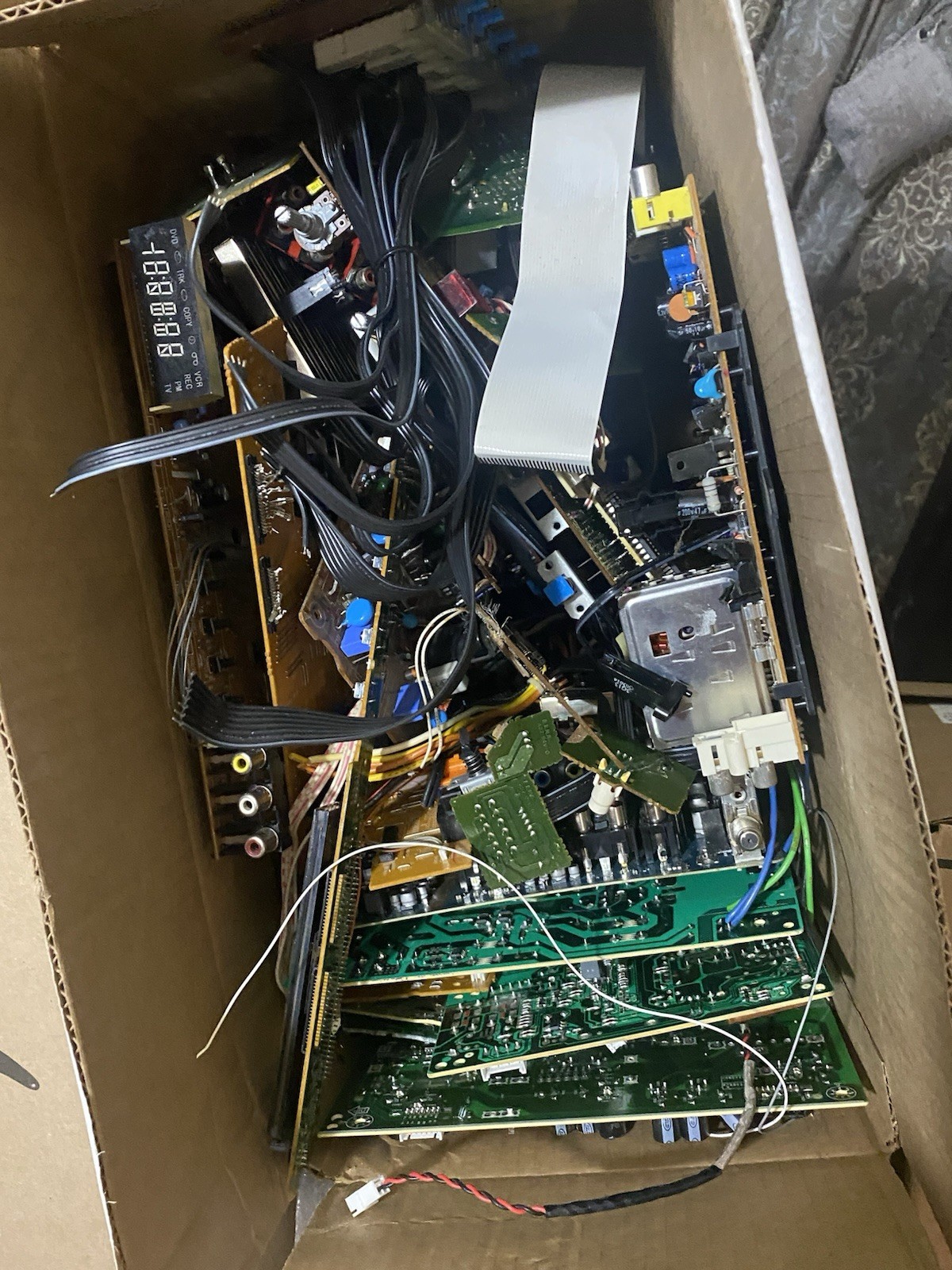 Mixed Electronic Boards And Digital Displays