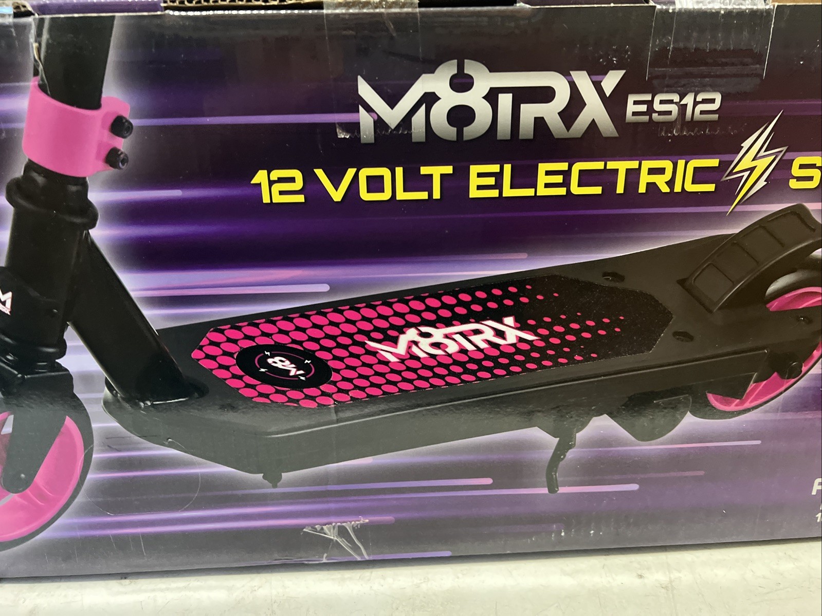 M8TRX pink 12V Electric Scooter for kids Ages 6-12 Powered E-Scooter￼￼