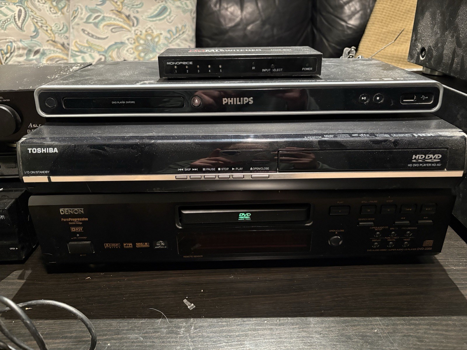 Assorted tech bundle – Yamaha, Denon, Philips, Yamaha, Pioneer, Optimus