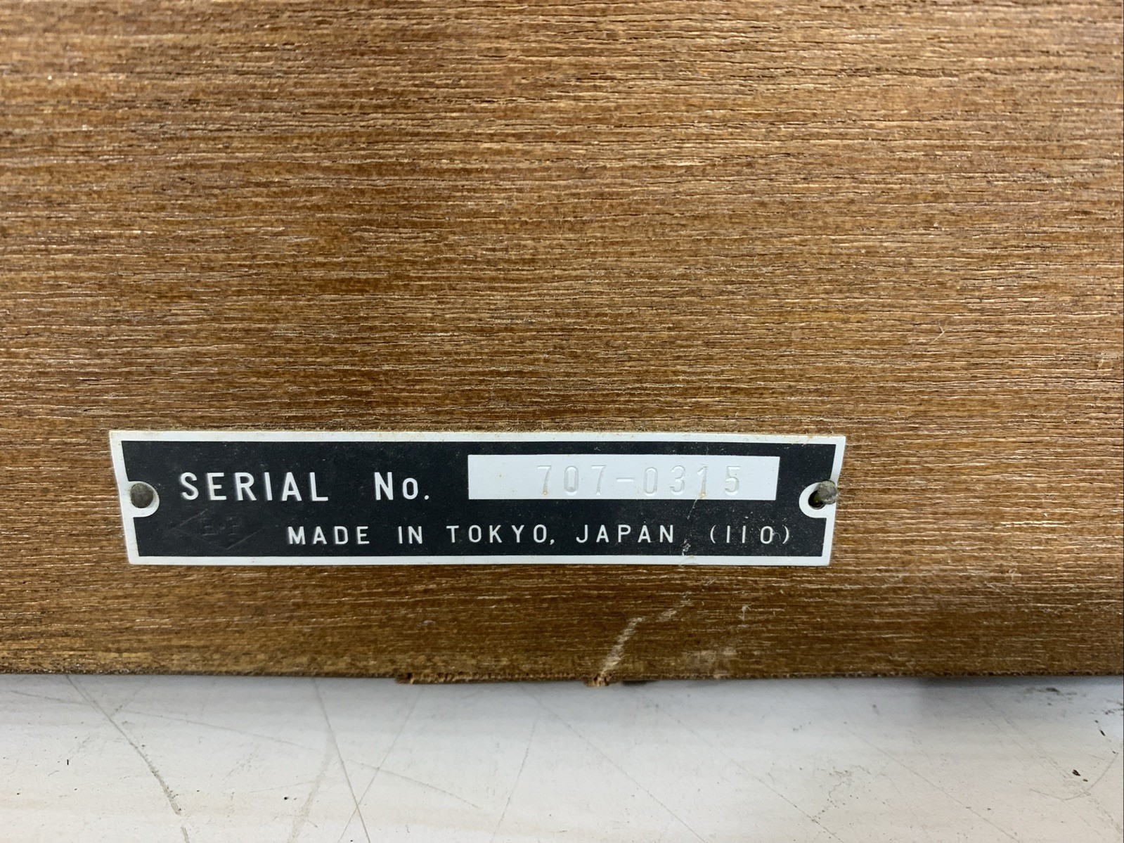 VINTAGE AKAI 4000D REEL TO REEL TAPE PLAYER UNTESTED