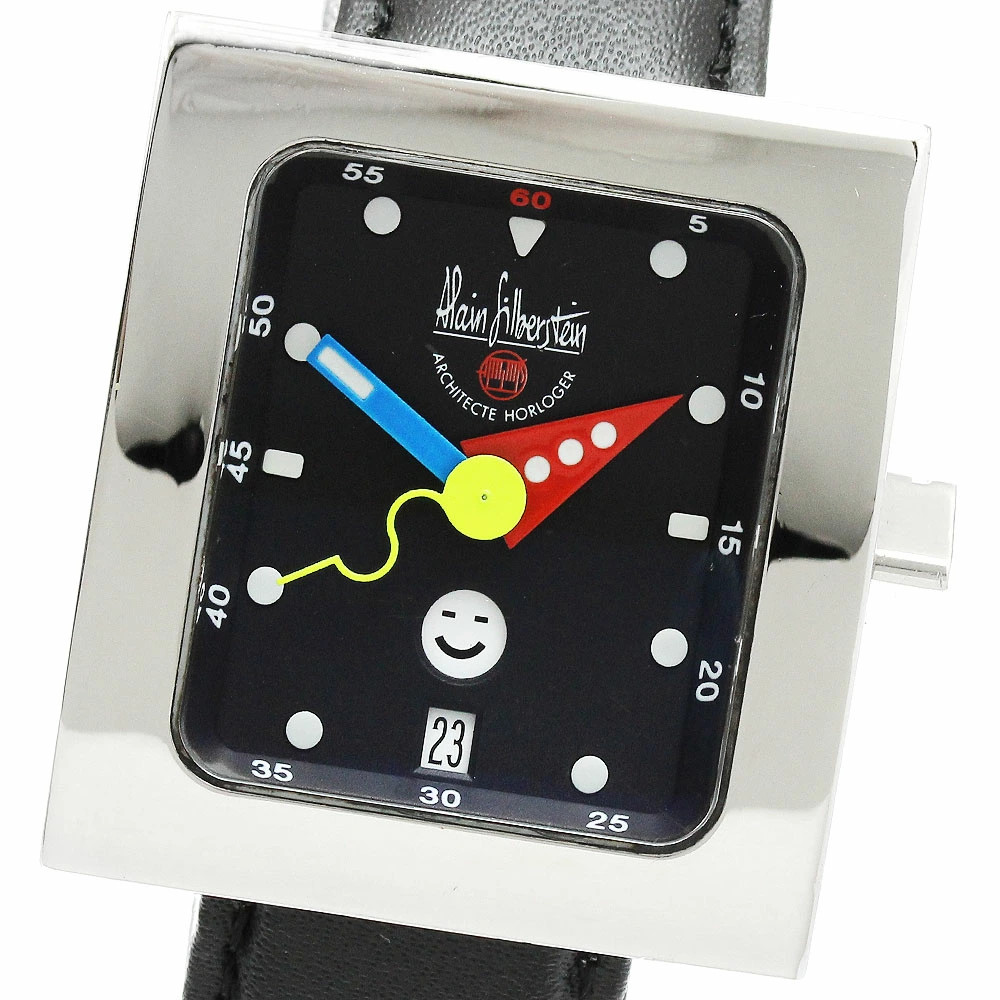 Alain Silberstein Pebble Smile Day Automatic Wristwatch Limited 500 Mens