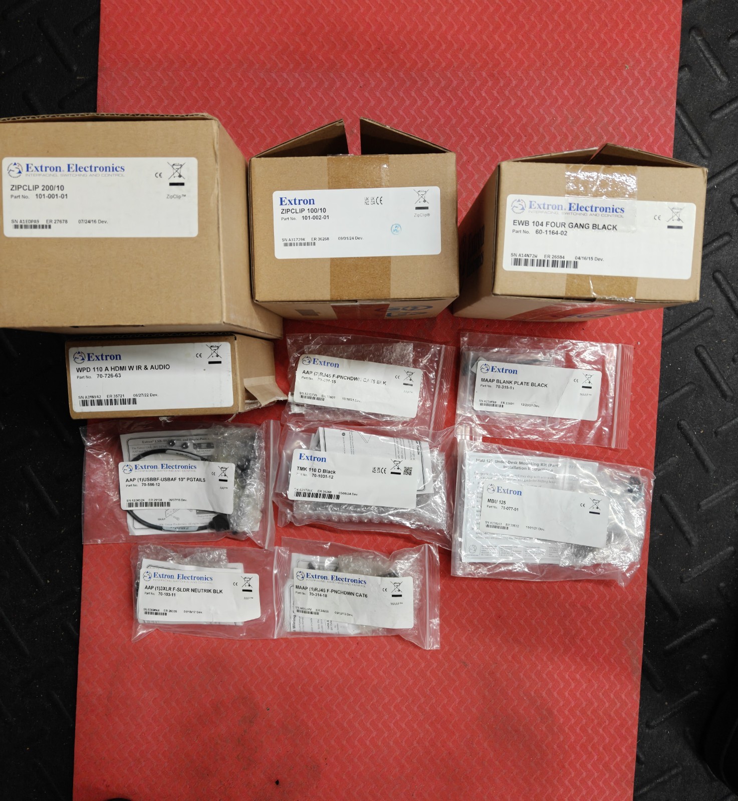 Extron AAP/MAAP Wall box LOT-Open BOX