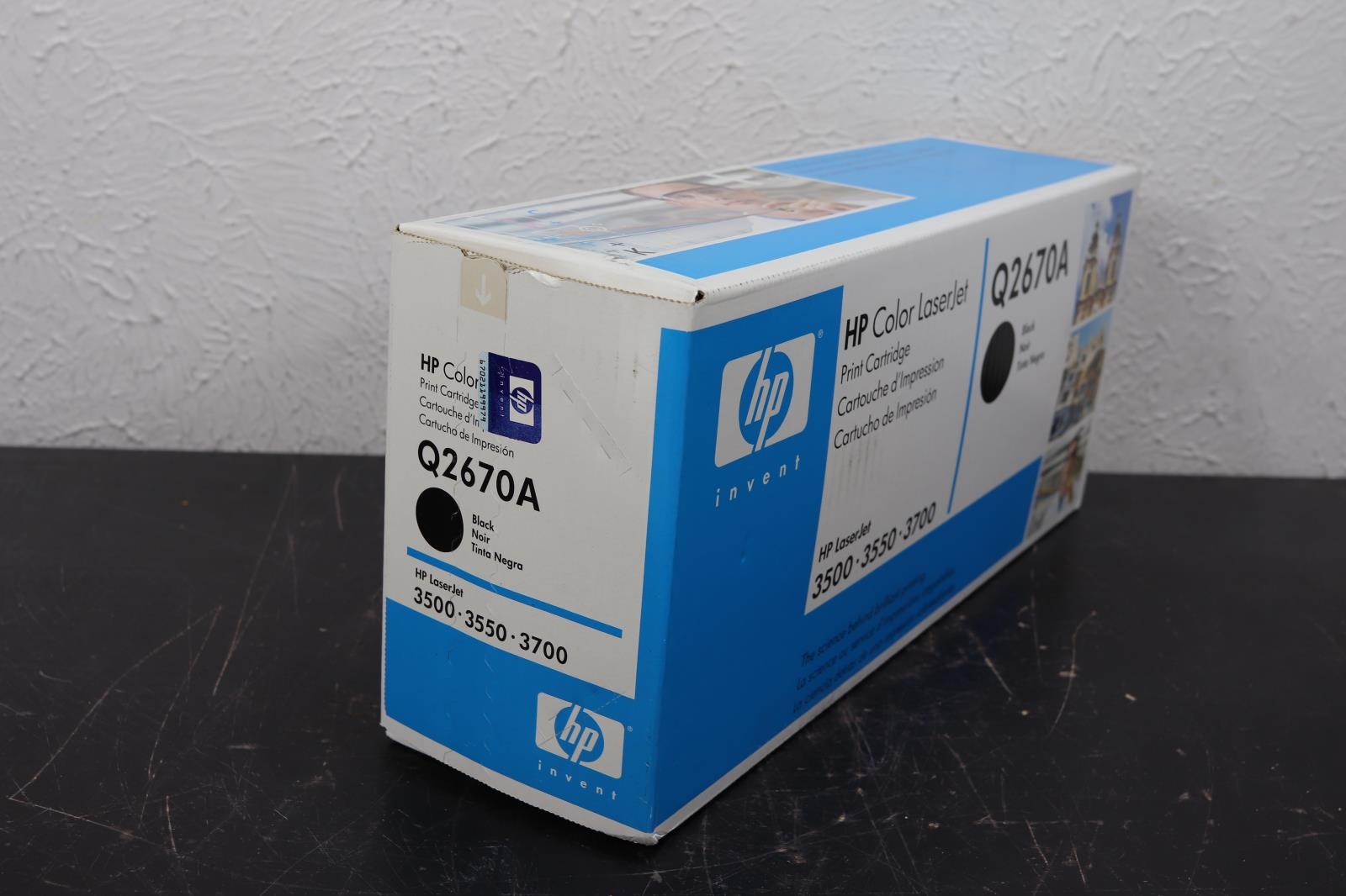 New HP Q2670A Black Toner Cartridge for LaserJet 3500 3550 3700