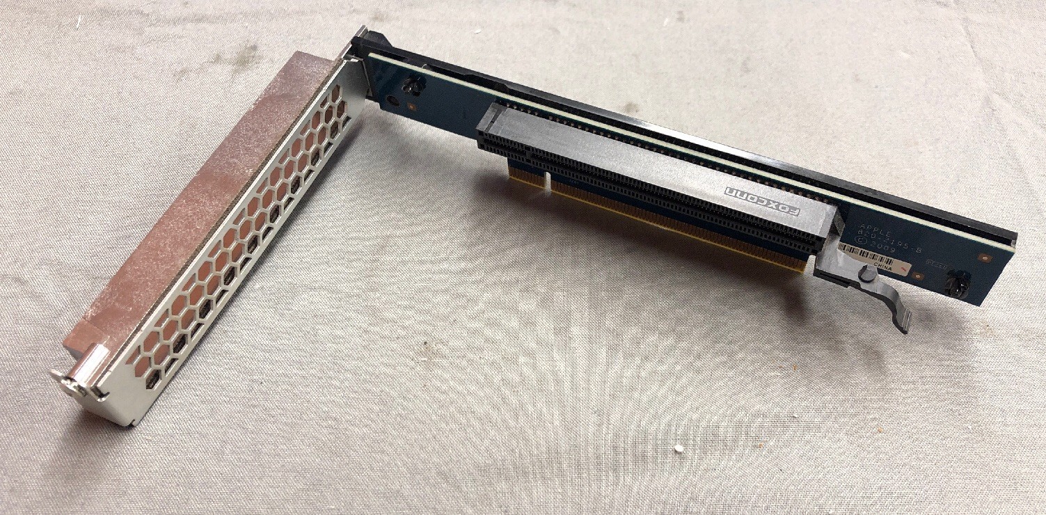 Apple 630-9556 820-2195-B XServe Riser Board Card Assembly Bracket