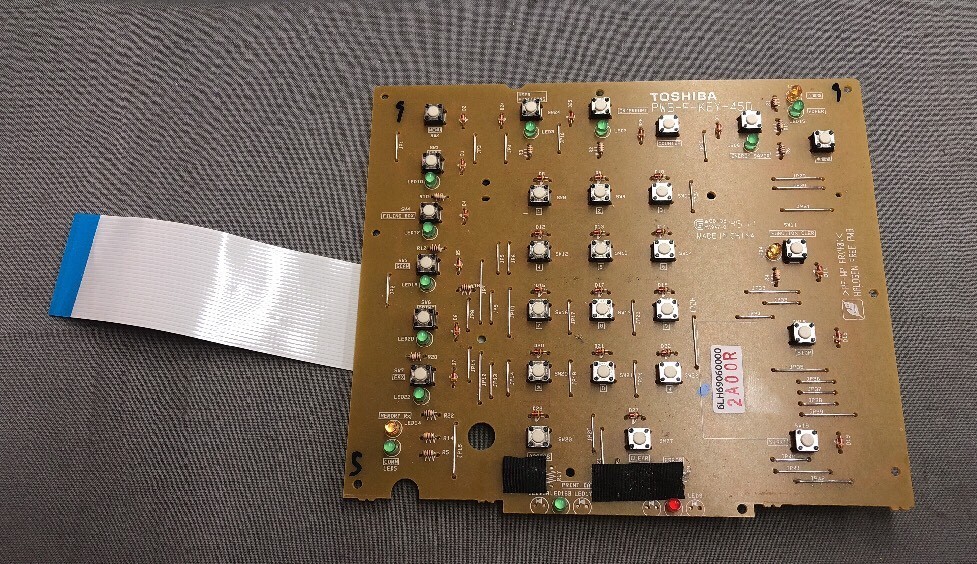 TOSHIBA eStudio 255 PWB-F-KEY-450 6LH69060000 KEYBOARD PANEL