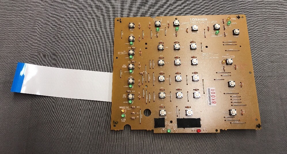 TOSHIBA eStudio 255 PWB-F-KEY-450 6LH39824000 KEYBOARD PANEL