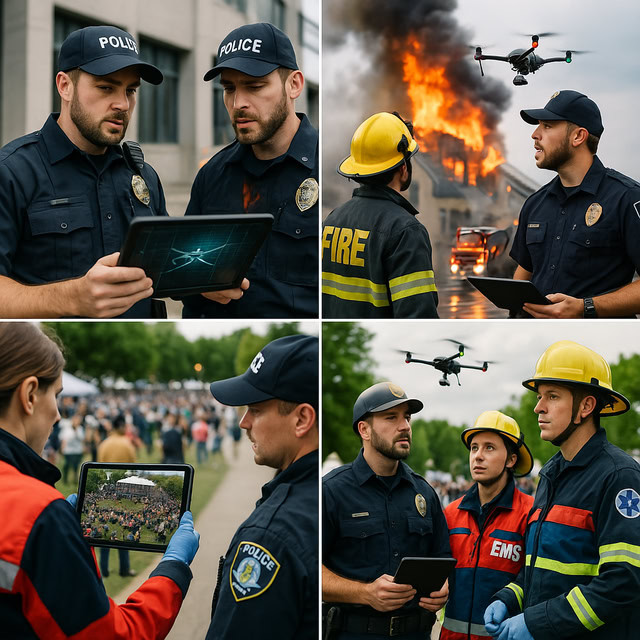 Police Drone and Pilot Detection Device –Handheld Remote ID Receiver for Phone