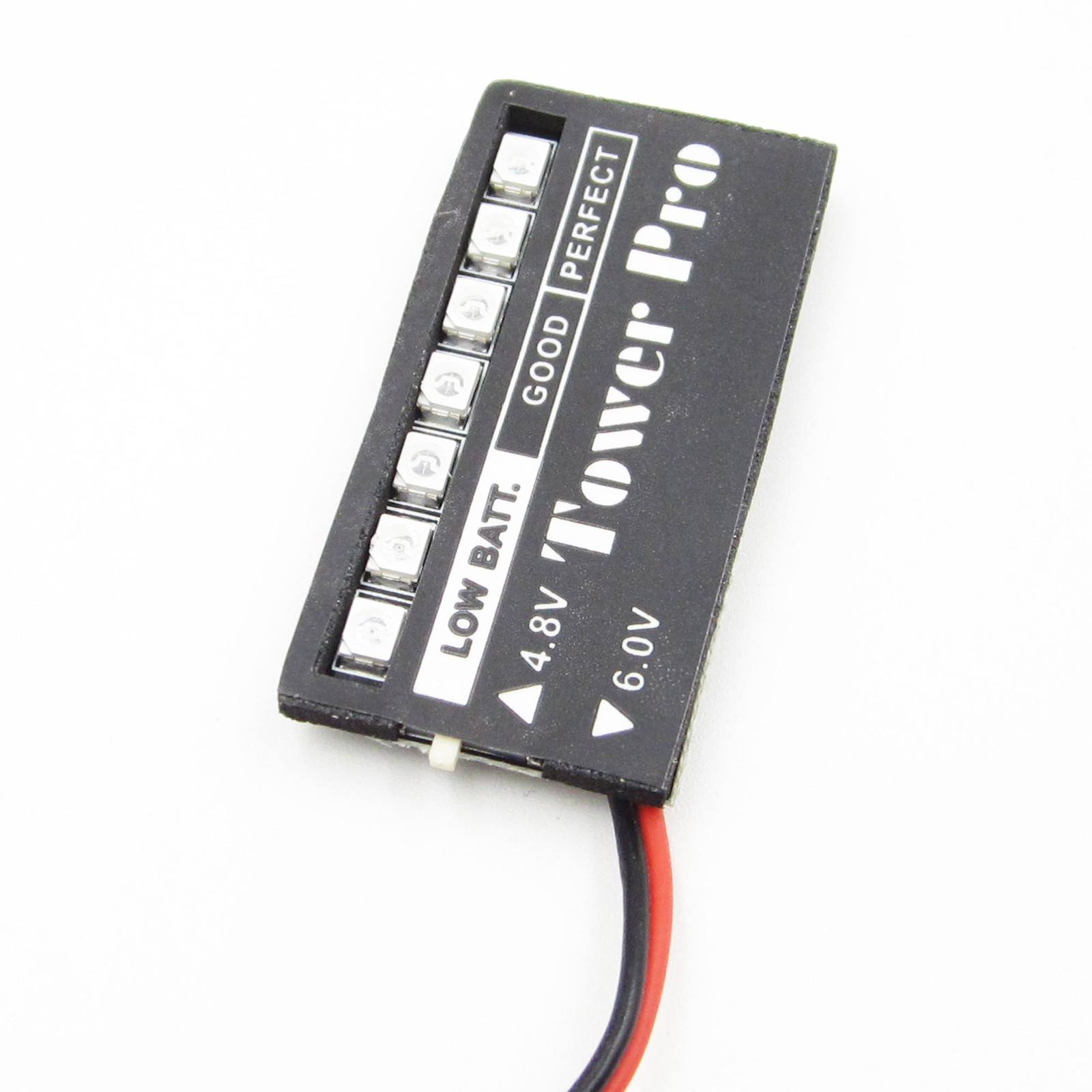 1PCS RC Model 7 LED Receiver Battery Voltage Indicator Monitor Car 4.8/6v