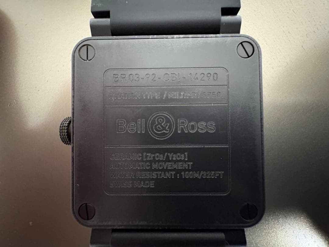 BELL & ROSS BR03-92 Nightlum Automatic Men’s Watch