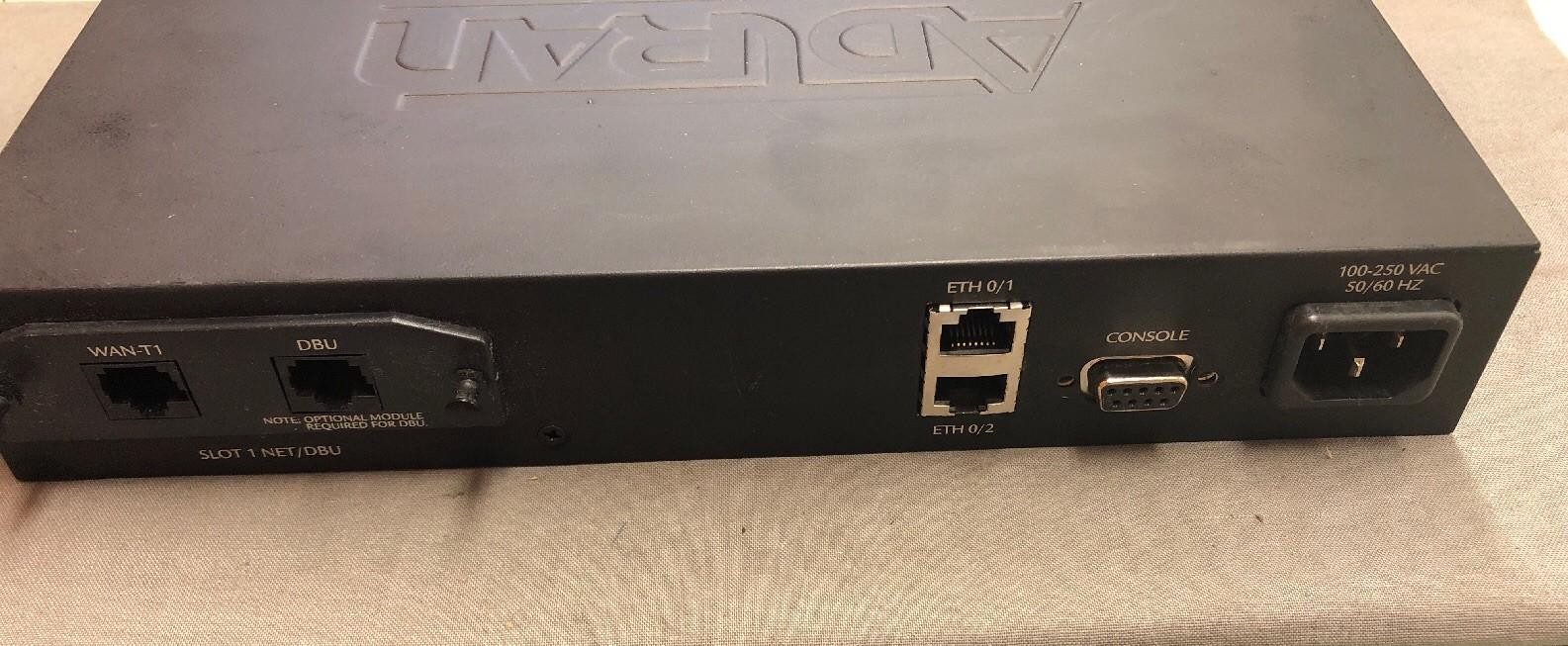 ADTRAN NetVanta 3430 2-Port 10/100 Wired Router 1202820G1