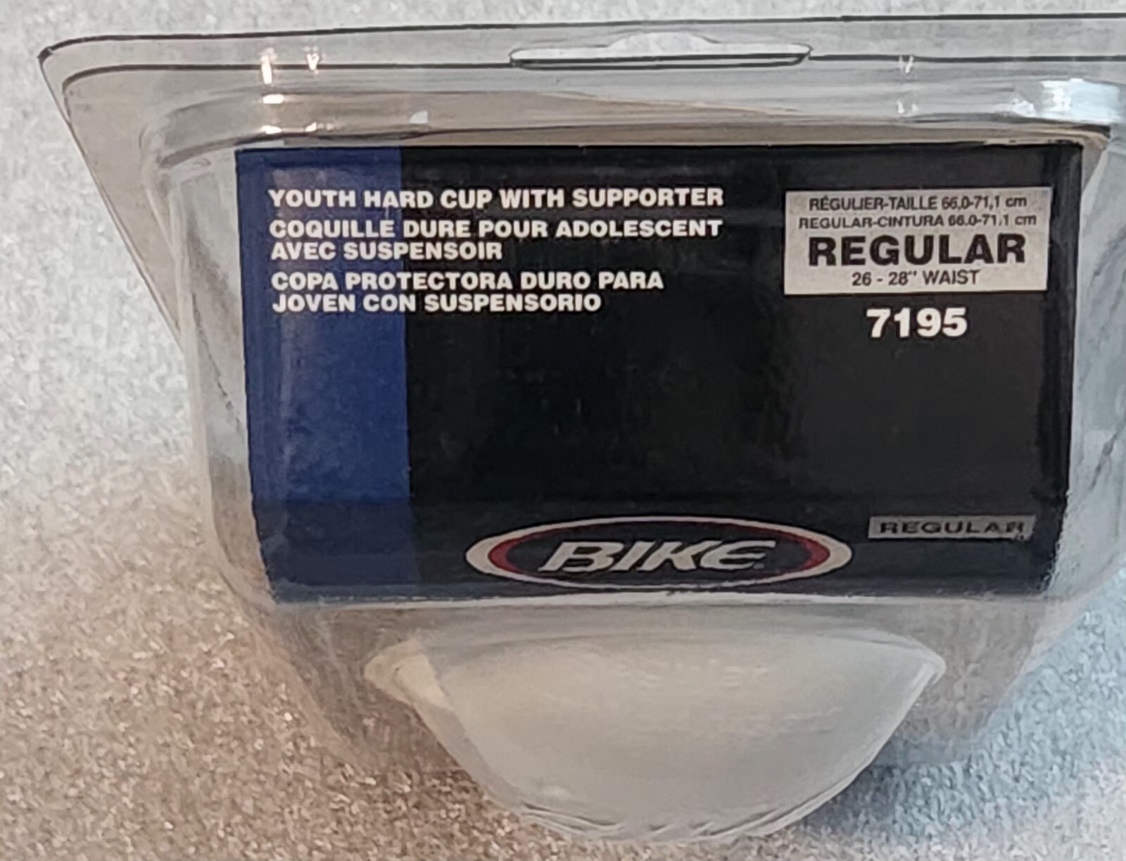 4 Bike Soft Cup with Supporter #7145 Youth Regular 26-28″ Waist