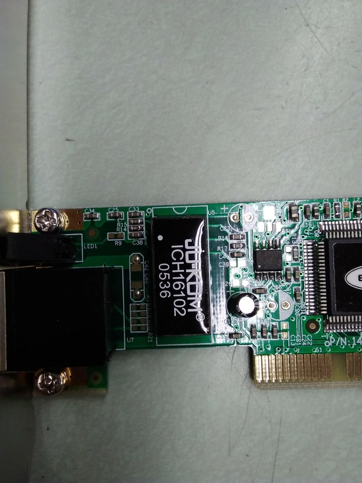 141121100201B BELKIN PCI 10/100TX ETHERNET NETWORK CARD