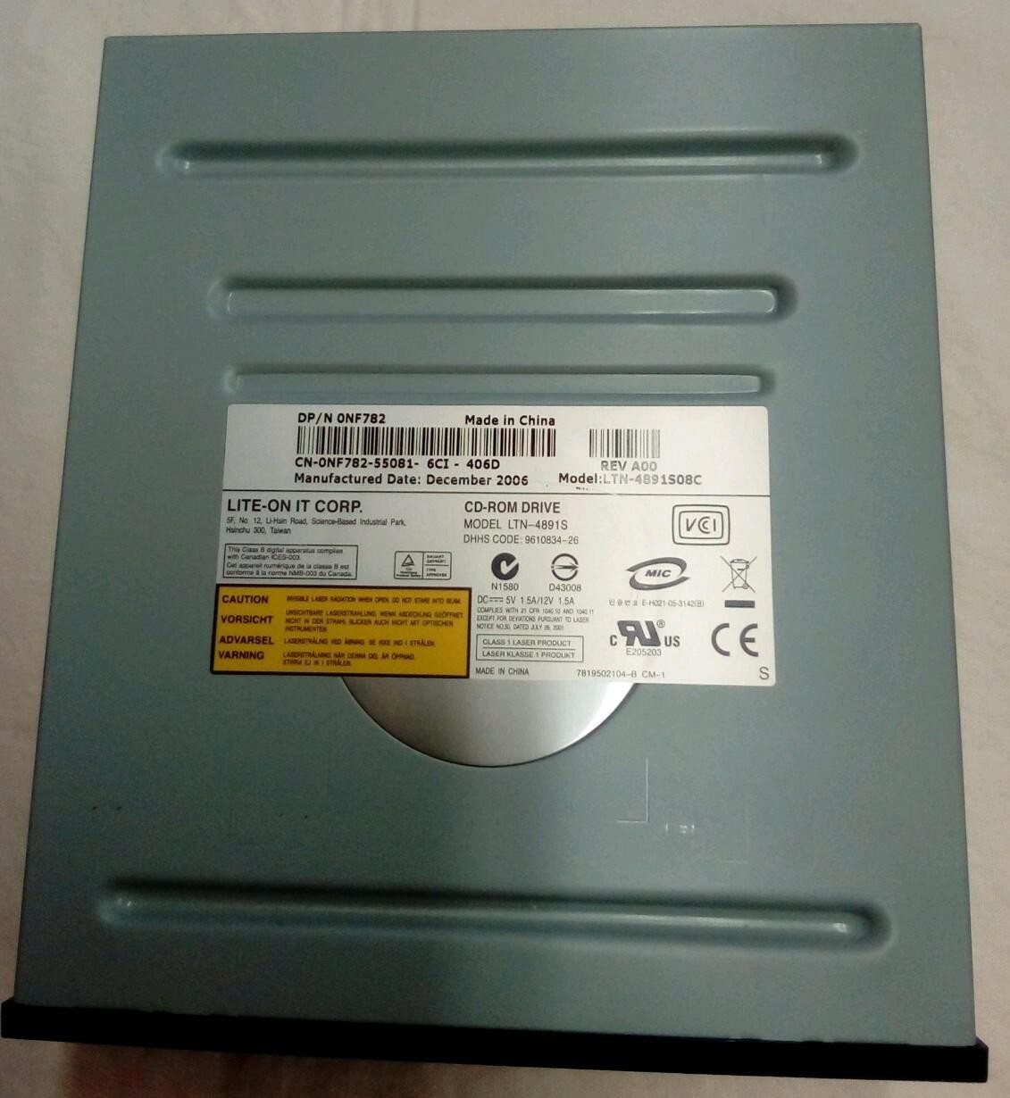 Lite On IT Corp. CD Rom LTN-4891S 0NF782