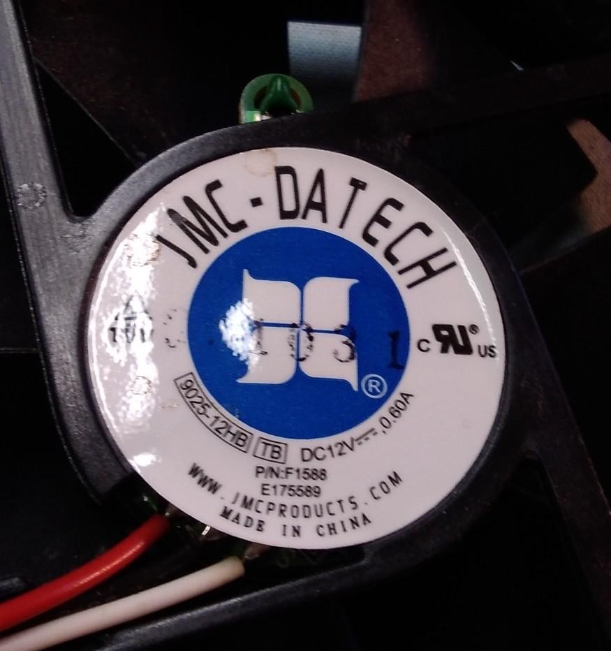 JMC DATECH 9025-12HBTB F1588 BRUSHLESS DC CASE FAN