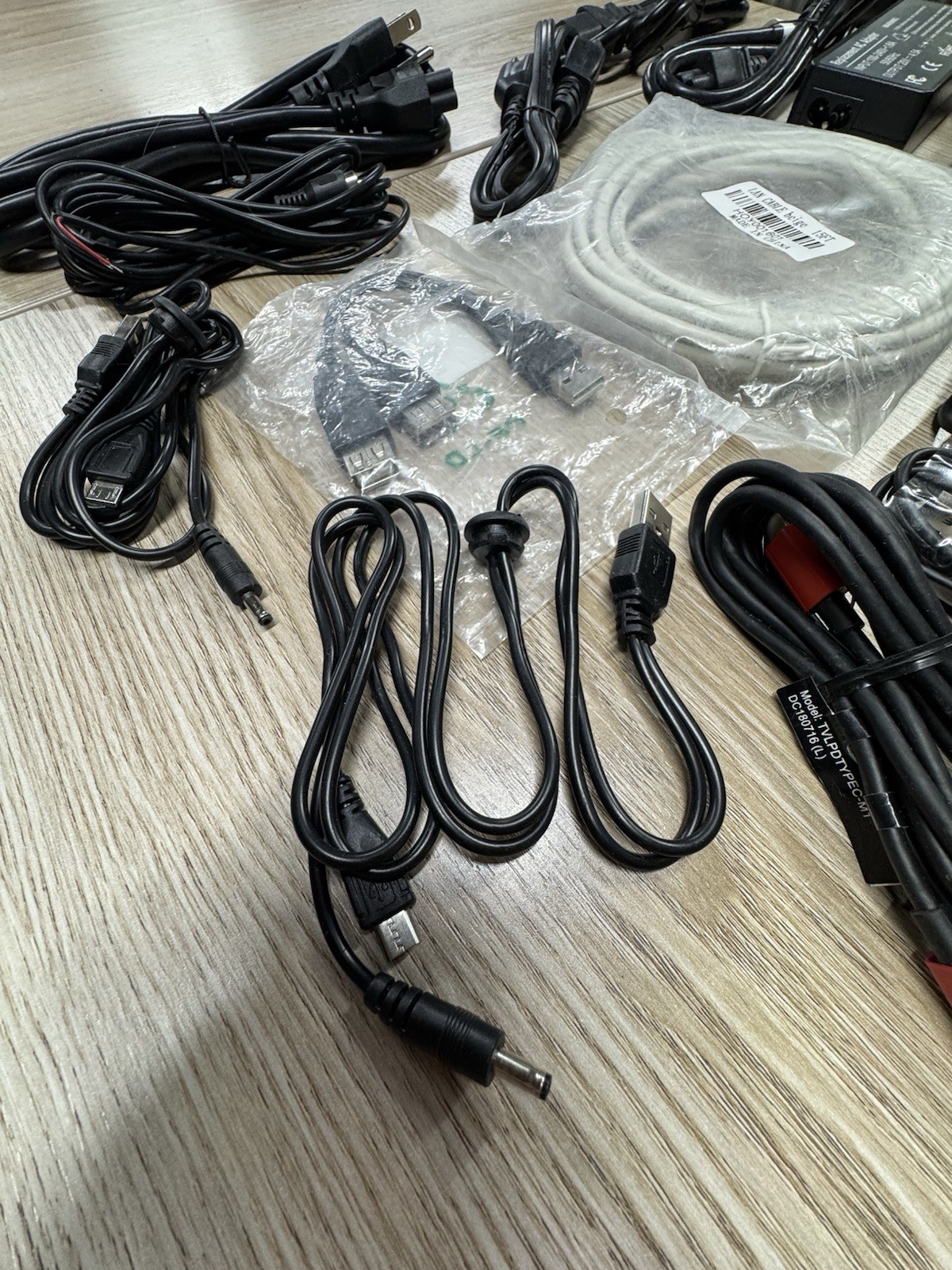 Assorted Lot of Charging Cords, Cables, Adapters Etc