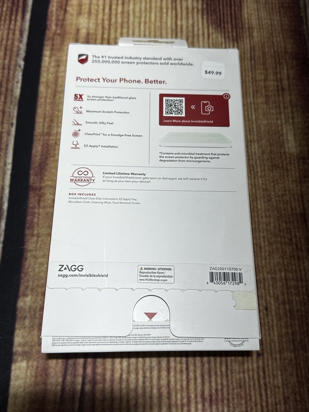 Pack Of 6 Assorted Zagg Screen Protectors Galaxy S21 S22 Pixel 7 Moto G Z FLIP 4