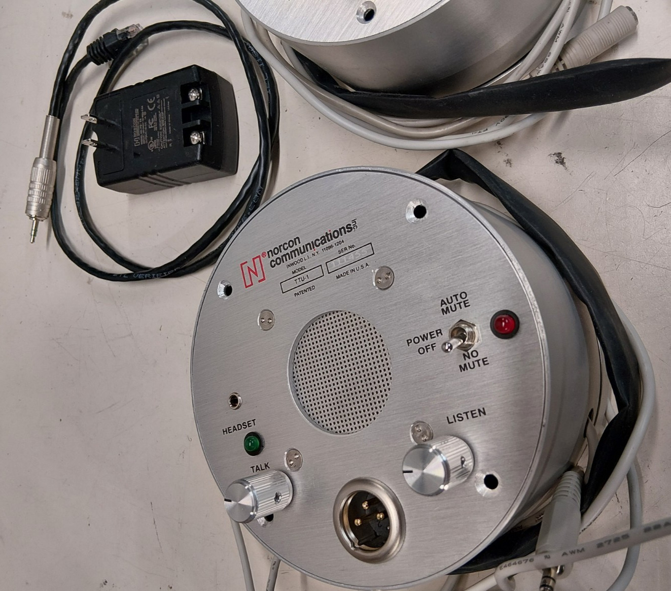 Norcon Communications TTU-1 Two-Way Communication Talk-Thru Unit |