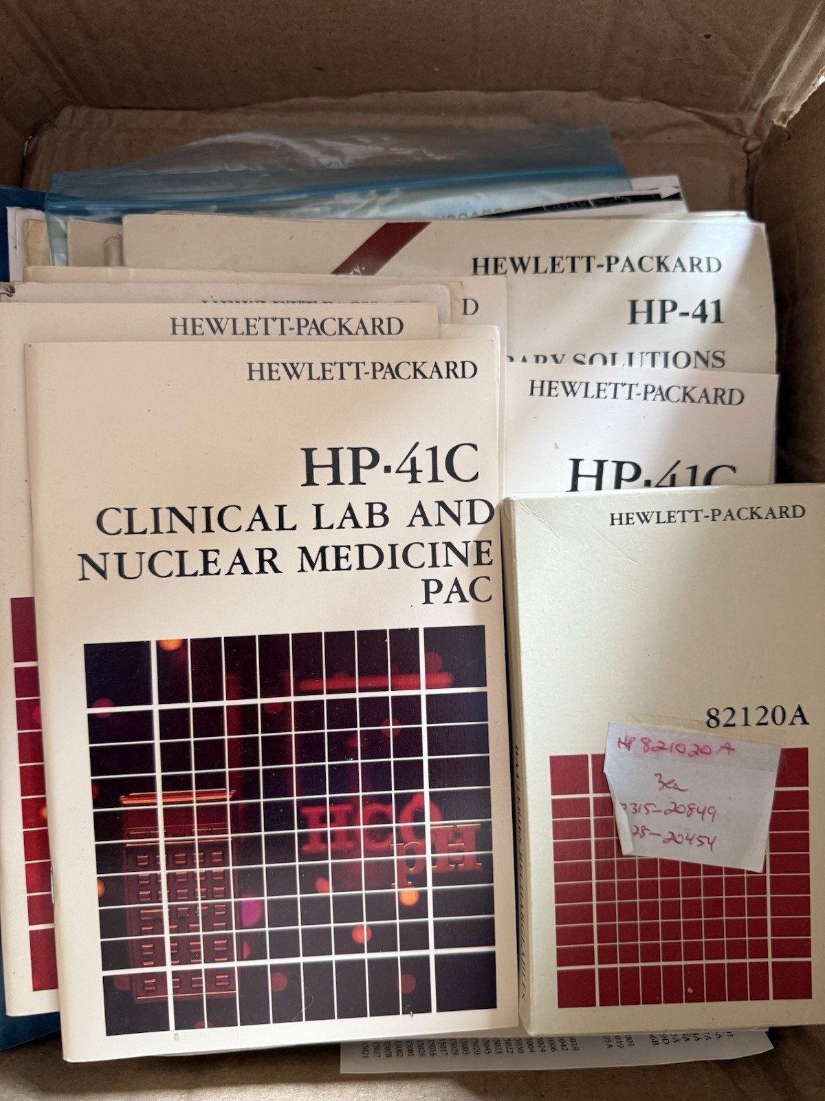 Hewlett-Packard HP-41C/41CV Mixed Lot w/ 82104A Card Reader, IR Printer
