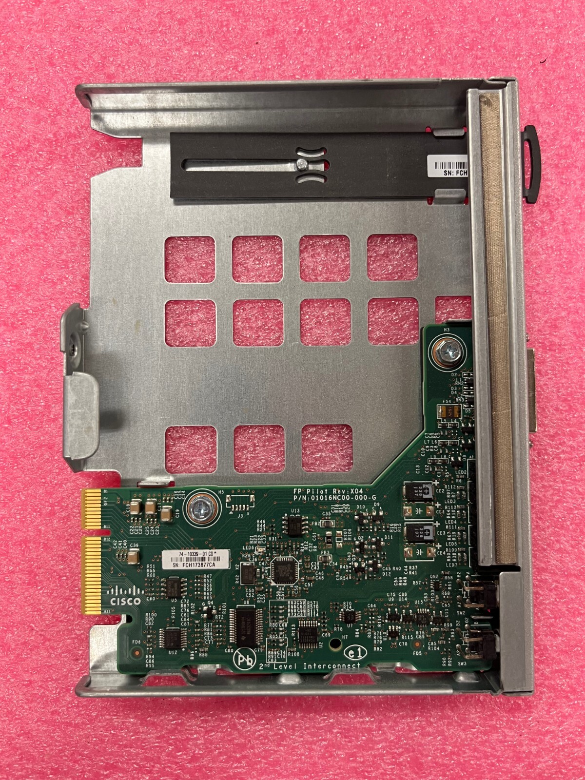 Cisco 74-10339-01 UCS C220 M3 Front Control Panel Assembly 01016NC00-000-G