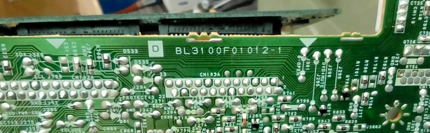 Sylvania UD150XA Digital Board & 6615LF-4 L3110UA MAIN BOARD SEE INFO BELOW