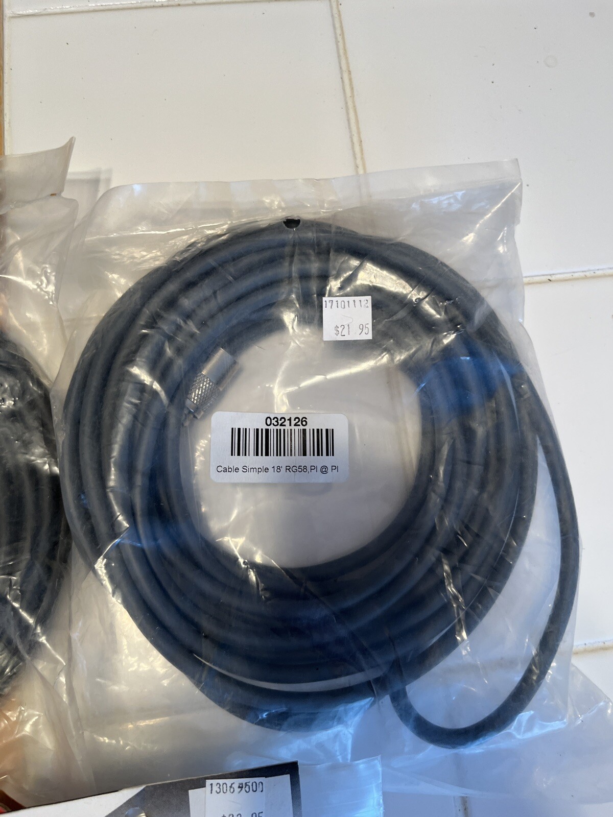 Lot 6 Various Dual Plug-Plug RG59 / YRG58 / A8X9 Wires