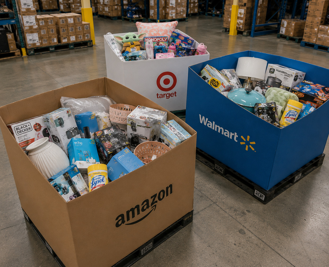 You Won’t Believe What’s Inside Walmart Overstock Surprise Box – HouseholdItems