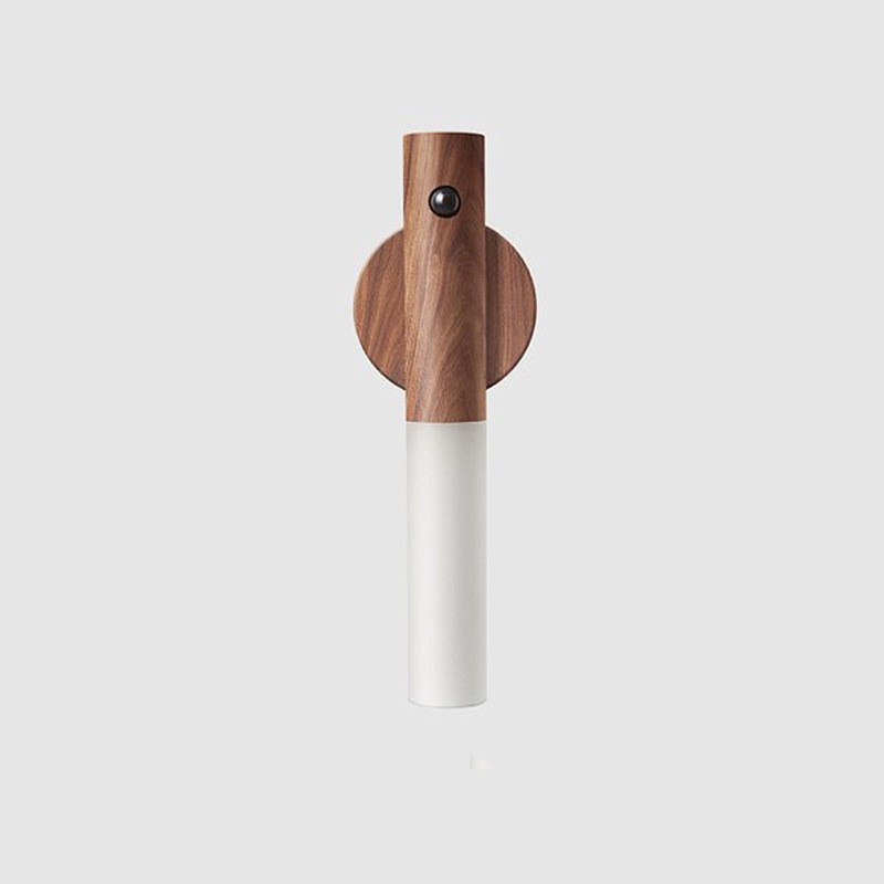 Wood Motion Sensor Night Light | Rechargeable LED Wireless Long Battery Life