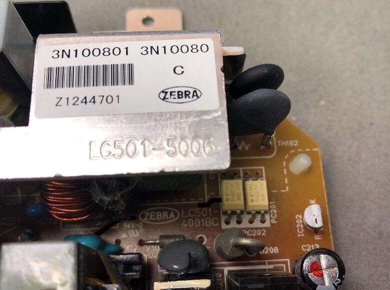 NEC VT580 POWER ADAPTER 3N100801 LC501-4001BC