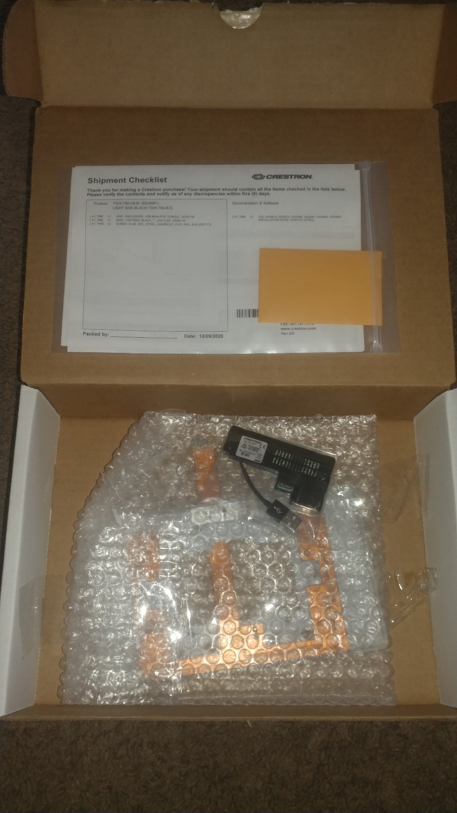 Lot of 12 TSS-7, TSW-760, or TSW-760-NC 6509980 Room Availability Light Bars