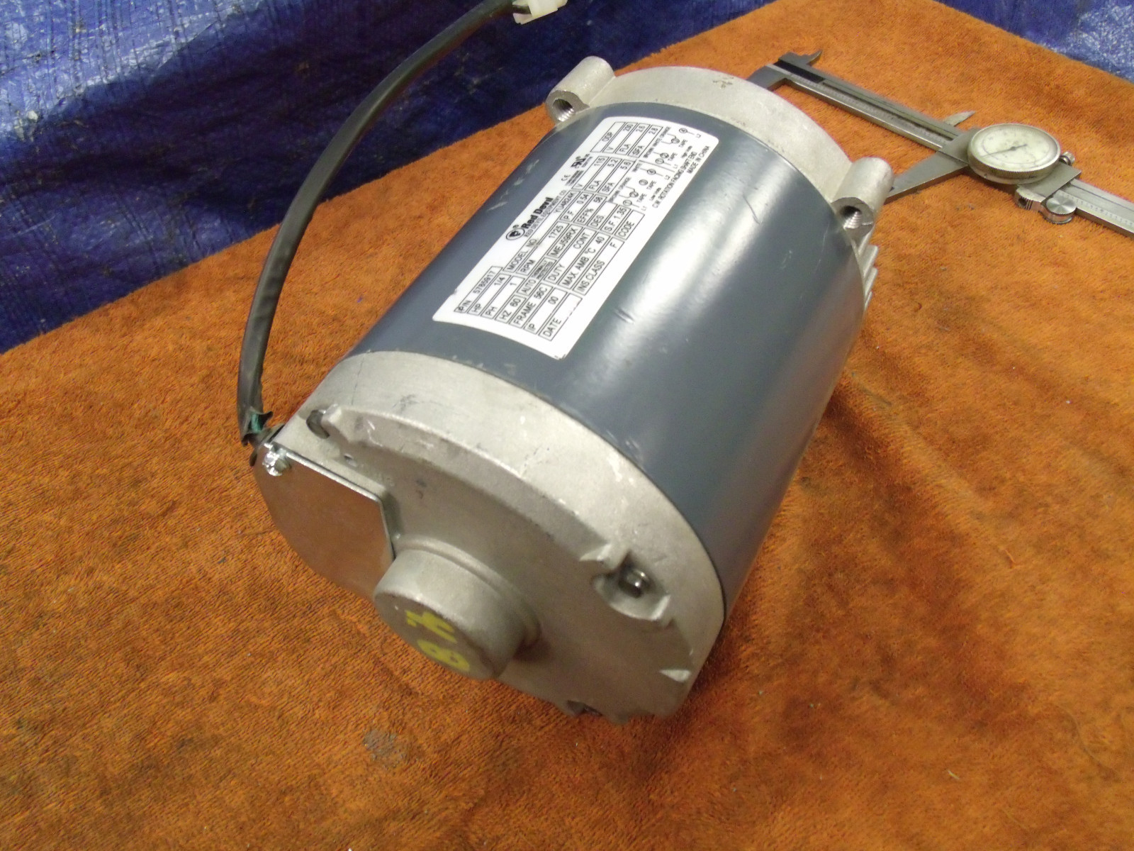NEW Red Devil YU4824K motor 1/4 hp 115/230 volt 1725 rpm P/N 575917 5/8″ shaft