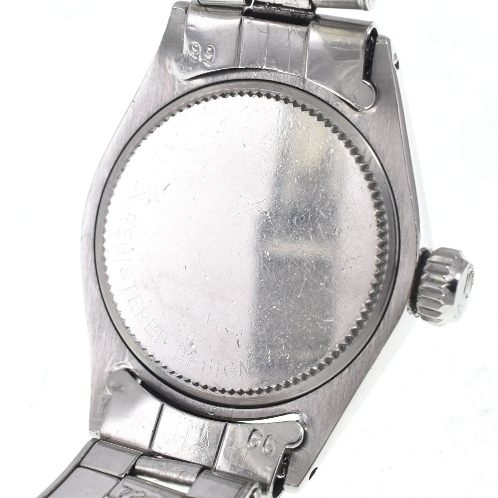 ROLEX Watch 6411 Oyster Precision Cal.1310 Silver Beige Manual Winding Women’s