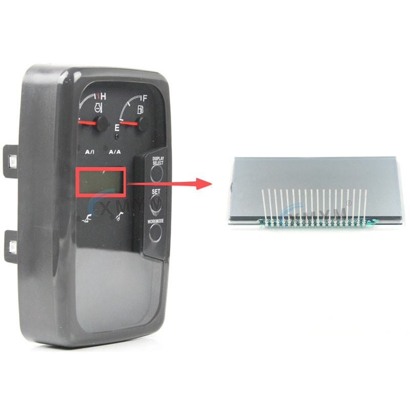 For HITACHI Excavators Monitor Panel ZX270-6/ZX330-6/ZX360-6/ZX60-6/ZX70-6 LCD