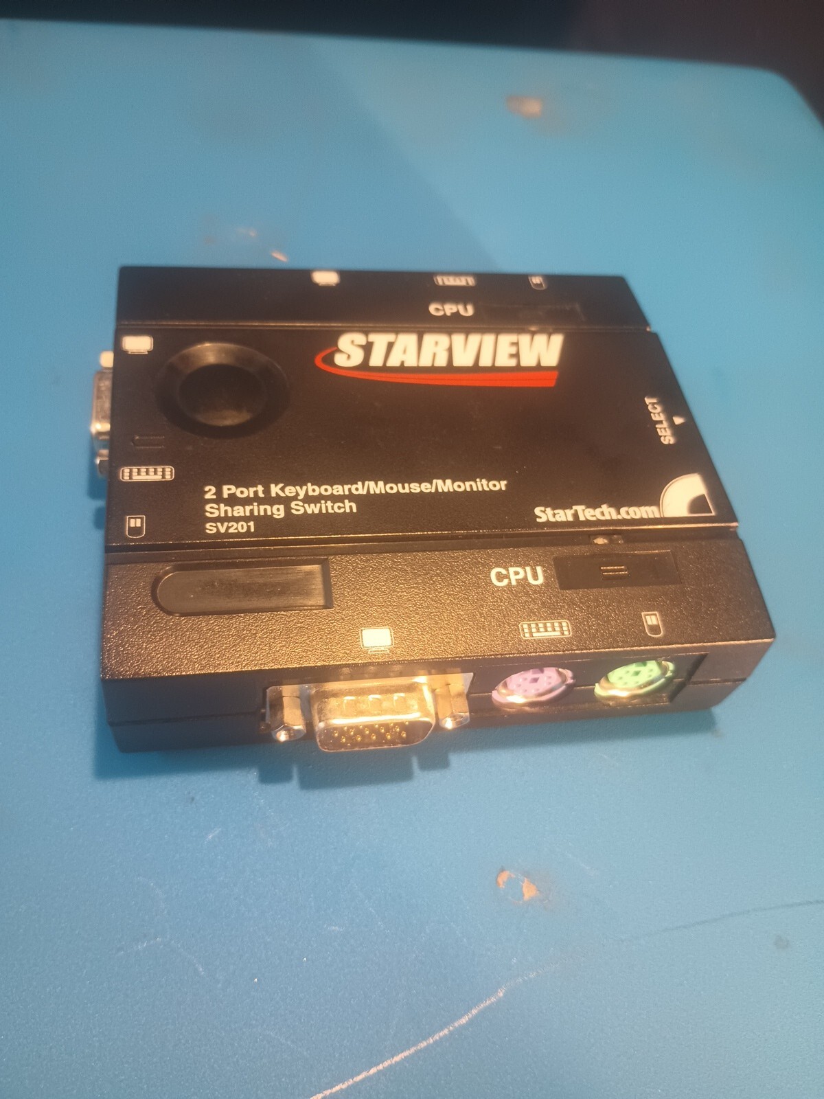 STARTECH STARVIEW SV201 2 PORT KEYBOARD MOUSE MONITOR SHARING SWITCH