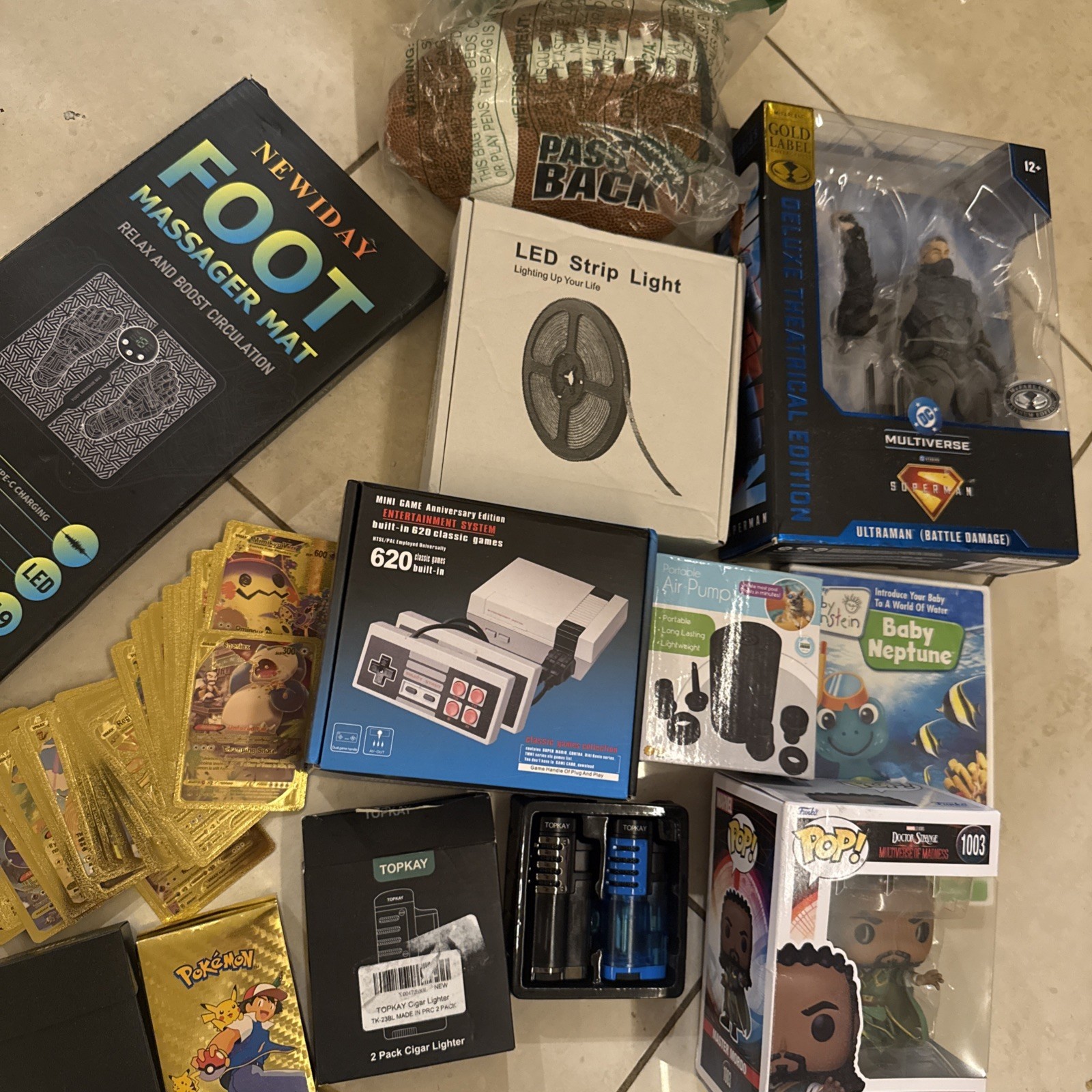 Mystery Loot Electronic General Box 10 Items Total See Description