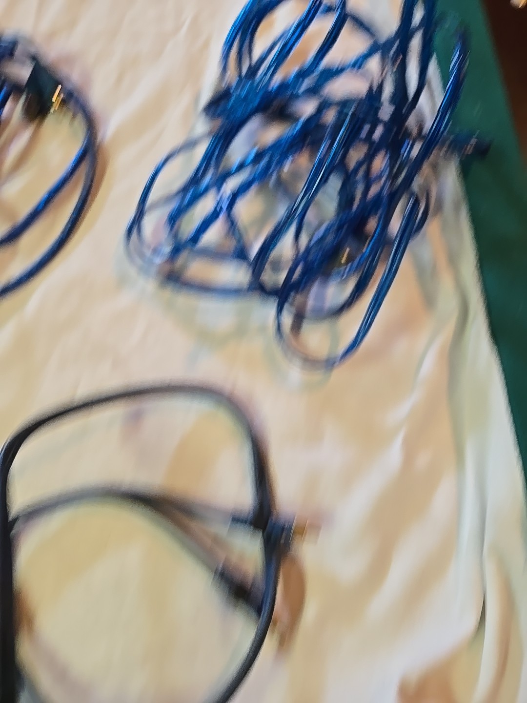 Large Lot Of Audio/Video Cables Scosche Fosgate Monster Python Etc See Pics