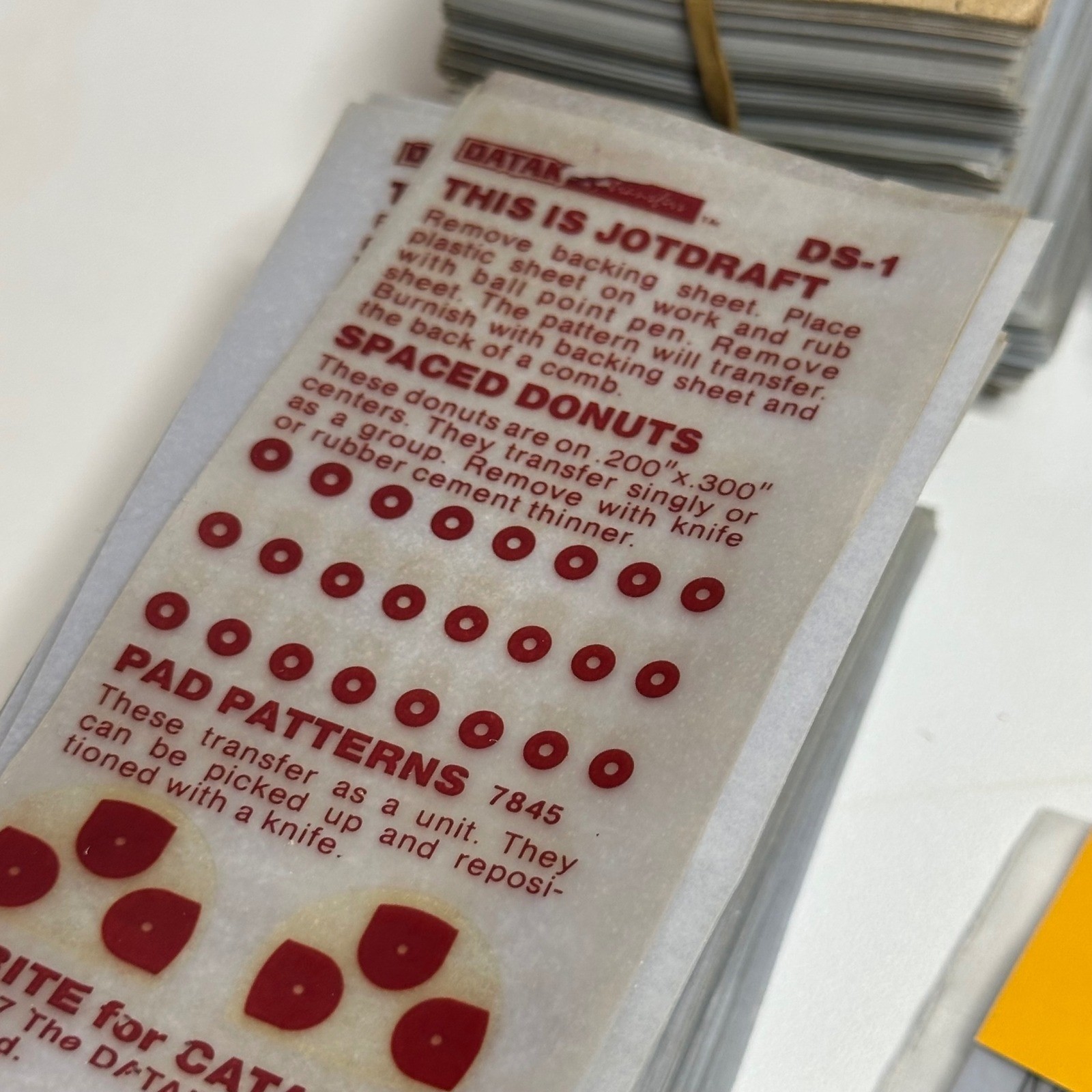 Chartpak Bishop Brady Graphics Vintage Transfer Drafting Lettering PCB Lot Mixed