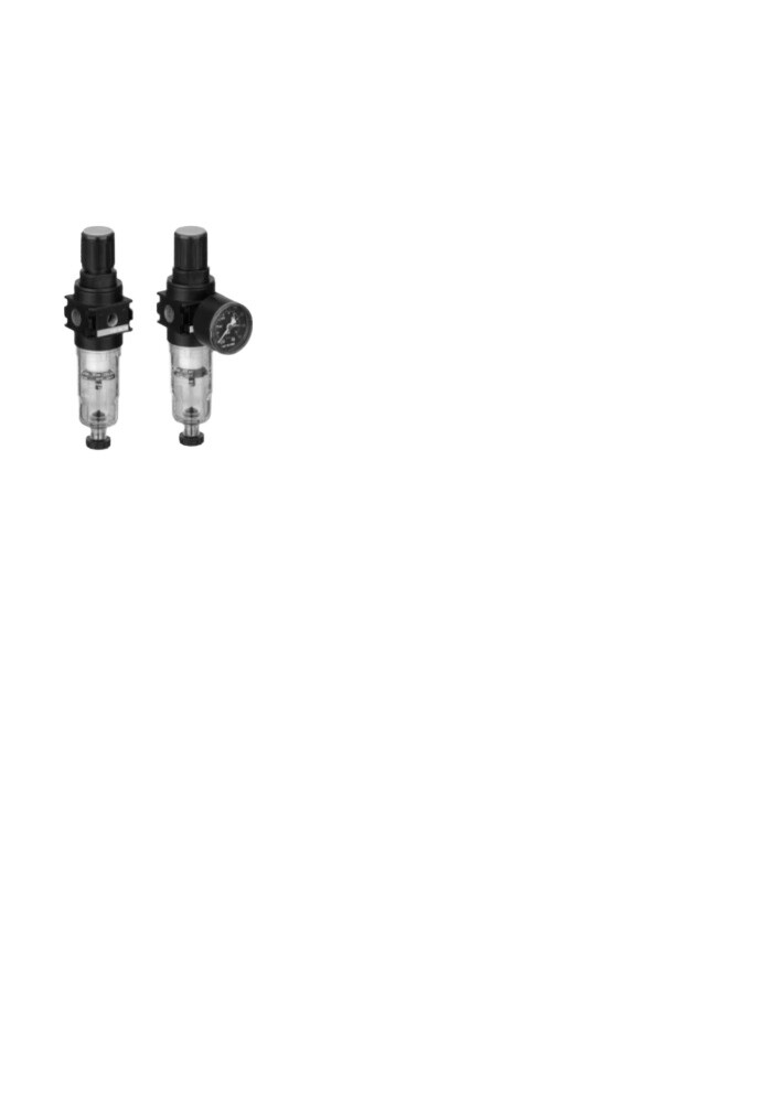 QTY: 1 0821300761 G1/4 series pressure regulating filter