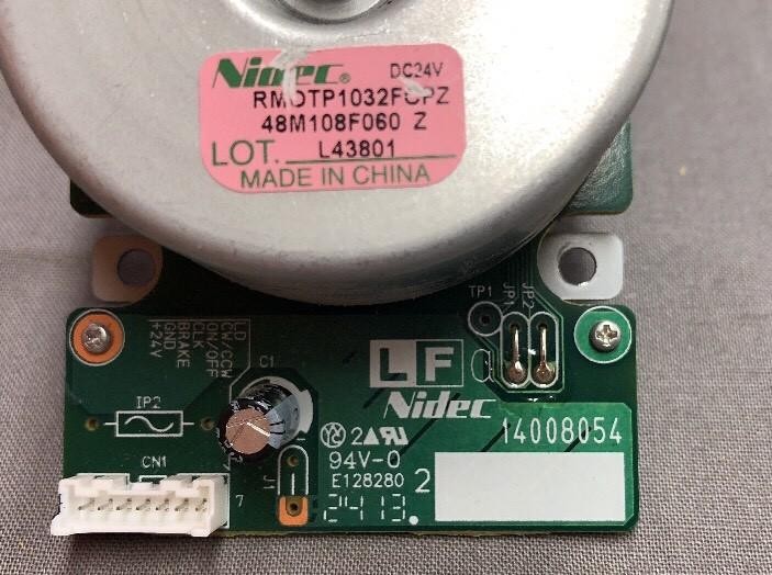 Nidec 24V STEPPER MOTOR RMOTP1032FCPZ 14008054 L43801