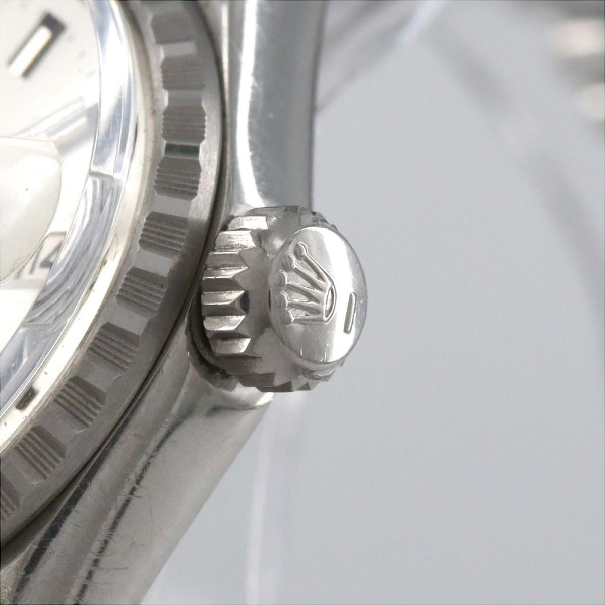 ROLEX Oyster Perpetual Date 6517 SS WG Automatic Silver Women’s