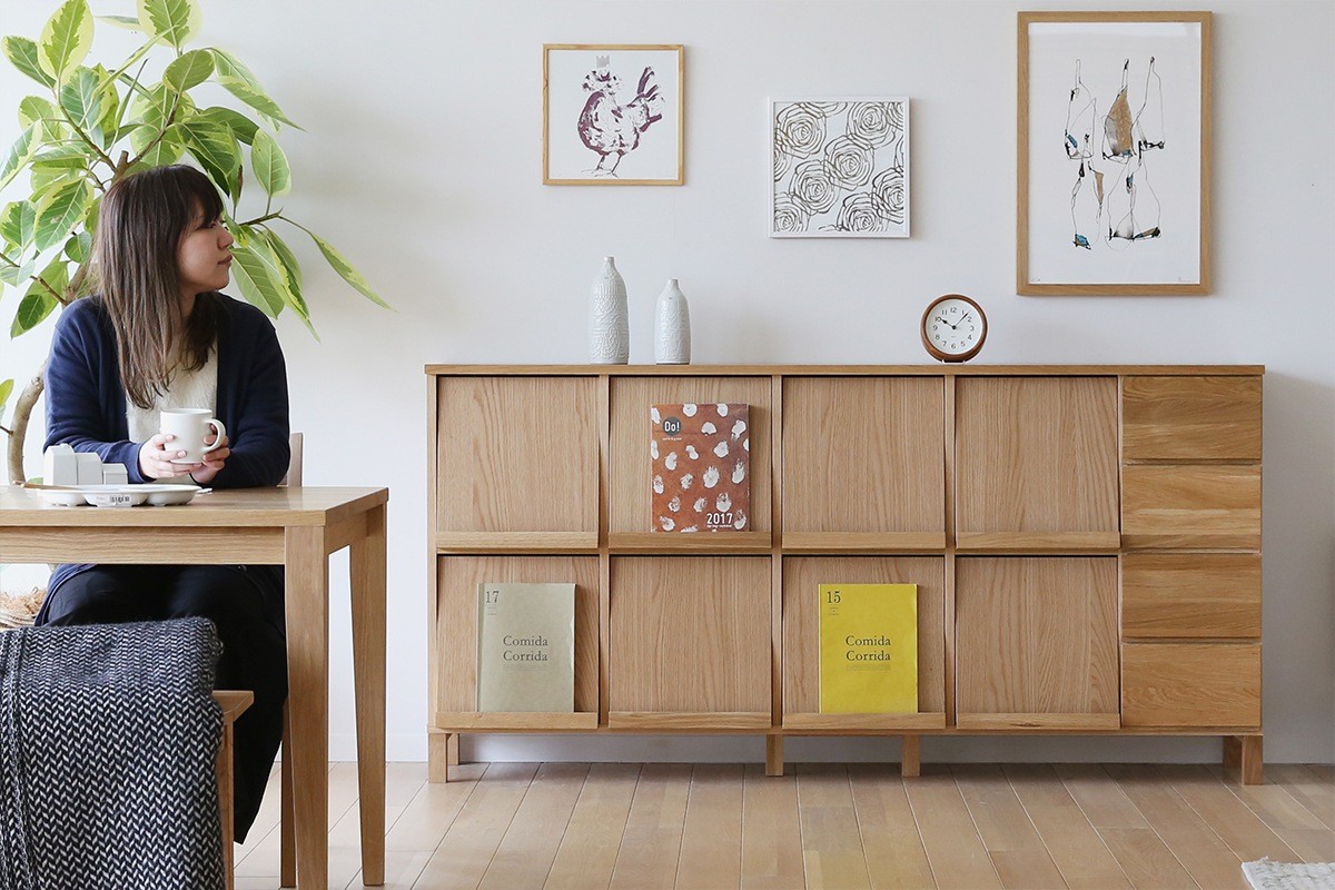 [Discontinued 10% Off] LECCE 40 Magazine Rack (Walnut)
