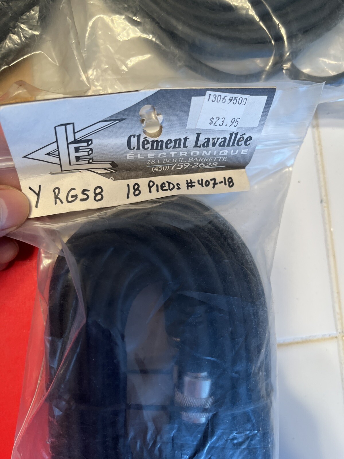 Lot 6 Various Dual Plug-Plug RG59 / YRG58 / A8X9 Wires