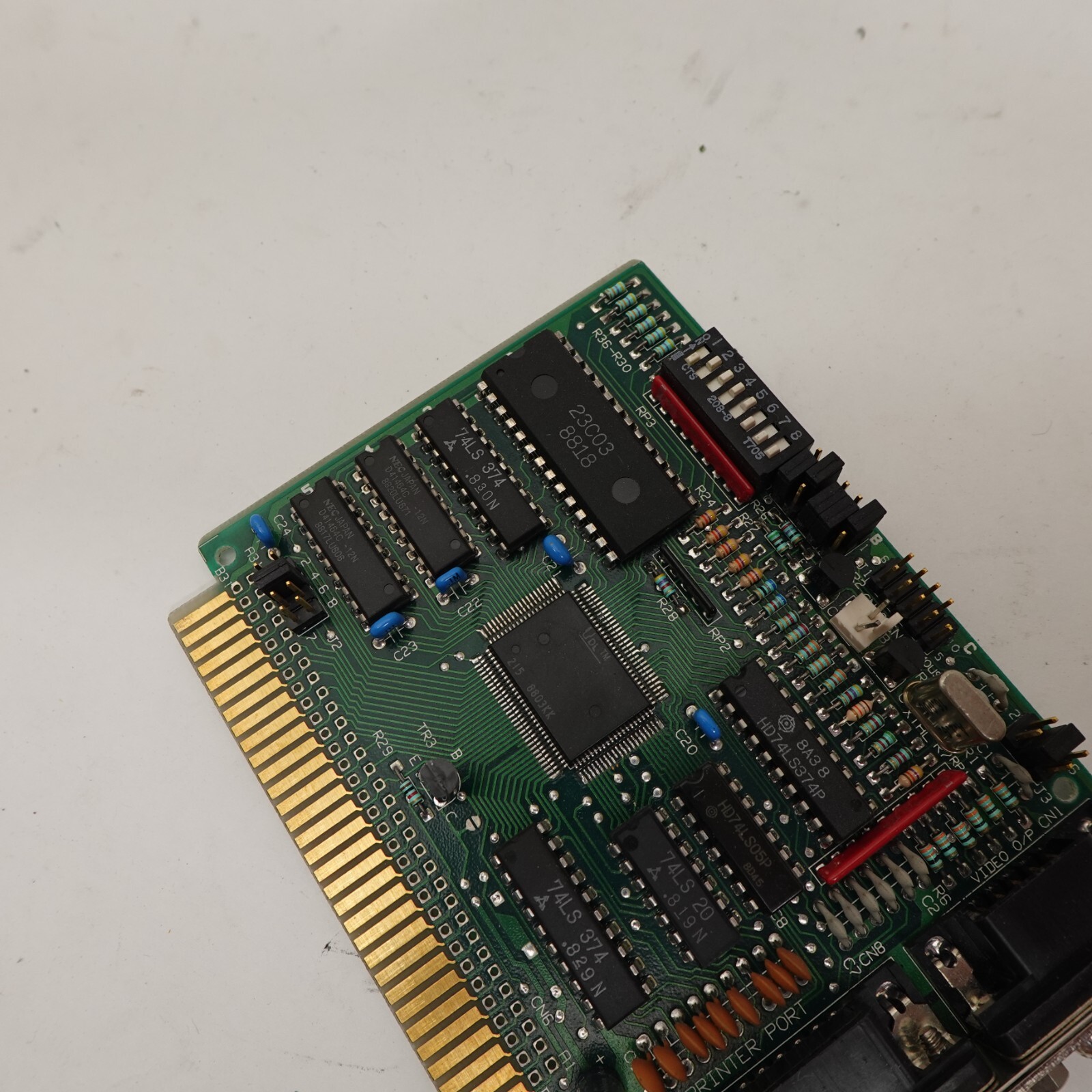PCB0078B ISA PRINTER AND GRAFIK KARTE 12M